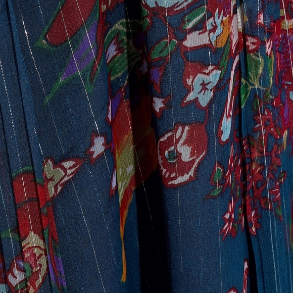 NWT ANTHRO | WALTER BAKER floral assymetric dress - Picture 2 of 10